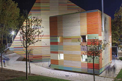 Auditorium de L‘Aquila, Architektur, Prestigeobjekt PCT in Italien, Renzo Piano